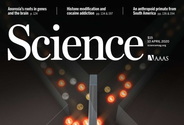Science magazine April 2020